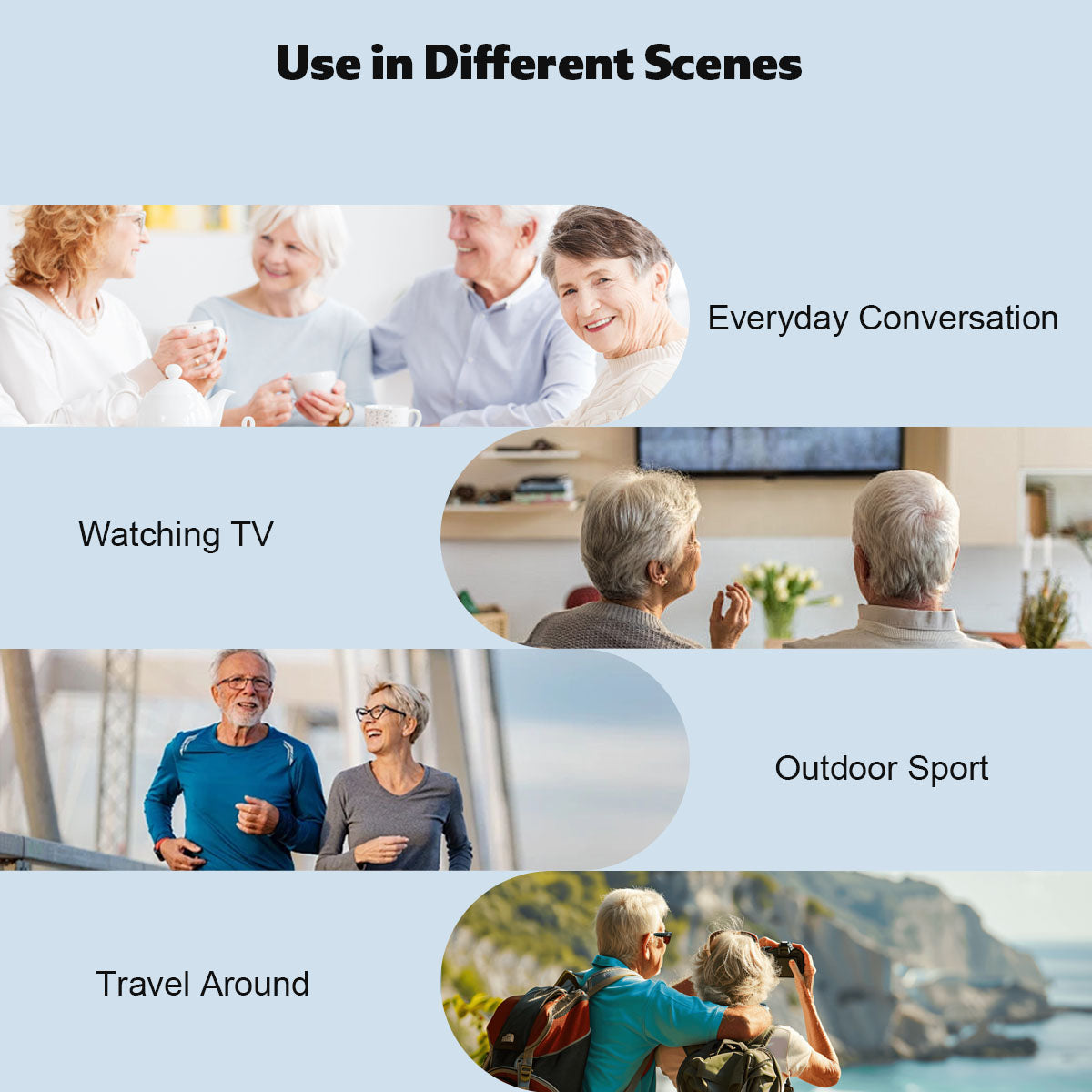 Soroya Revolutionary New OTC Bluetooth APP Rechargable Digital Open-Fit Hearing Aid Hi-quality Clear Sound Light and Comfortable