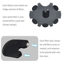 Load image into Gallery viewer, Oticon Porwax Mini Fit Wax Guard Filters Disposable Hearing Aid Wax Guard Filters Earwax Filters Hearing Aid Filters Accessories