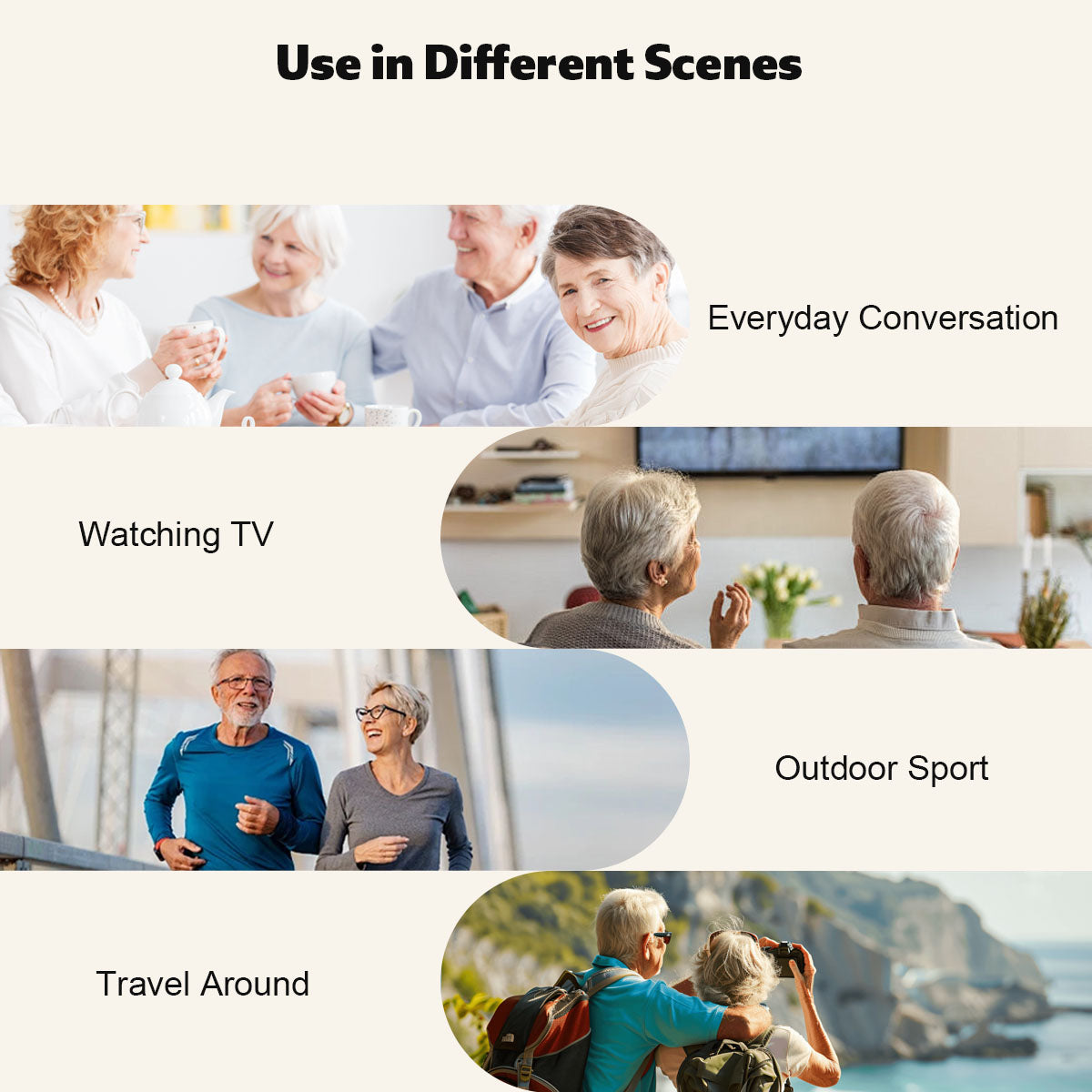 Soroya Revolutionary New OTC Bluetooth APP Rechargable Digital Open-Fit Hearing Aid Hi-quality Clear Sound Light and Comfortable